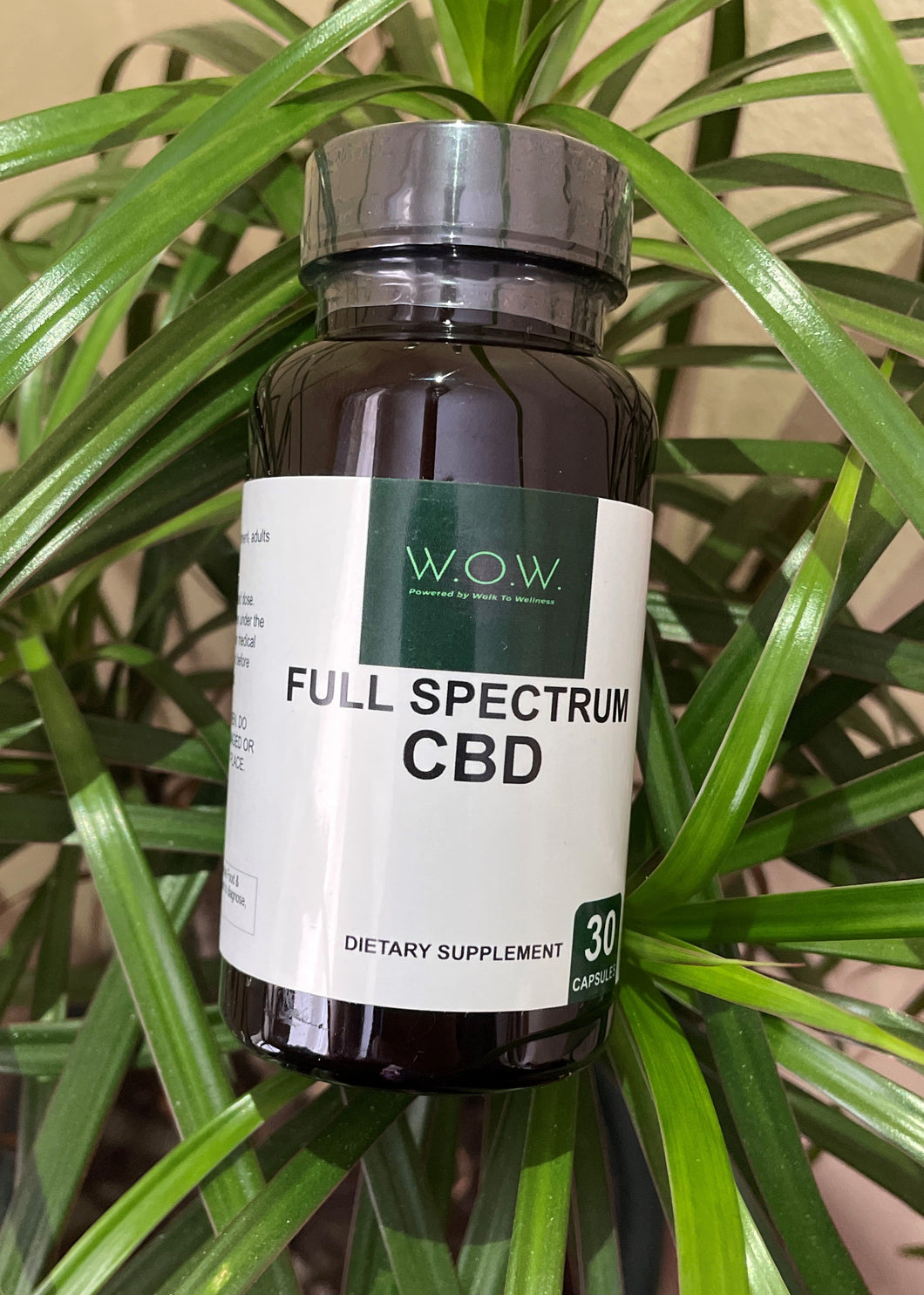 W.O.W. 300mg Full Spectrum CBD Capsules