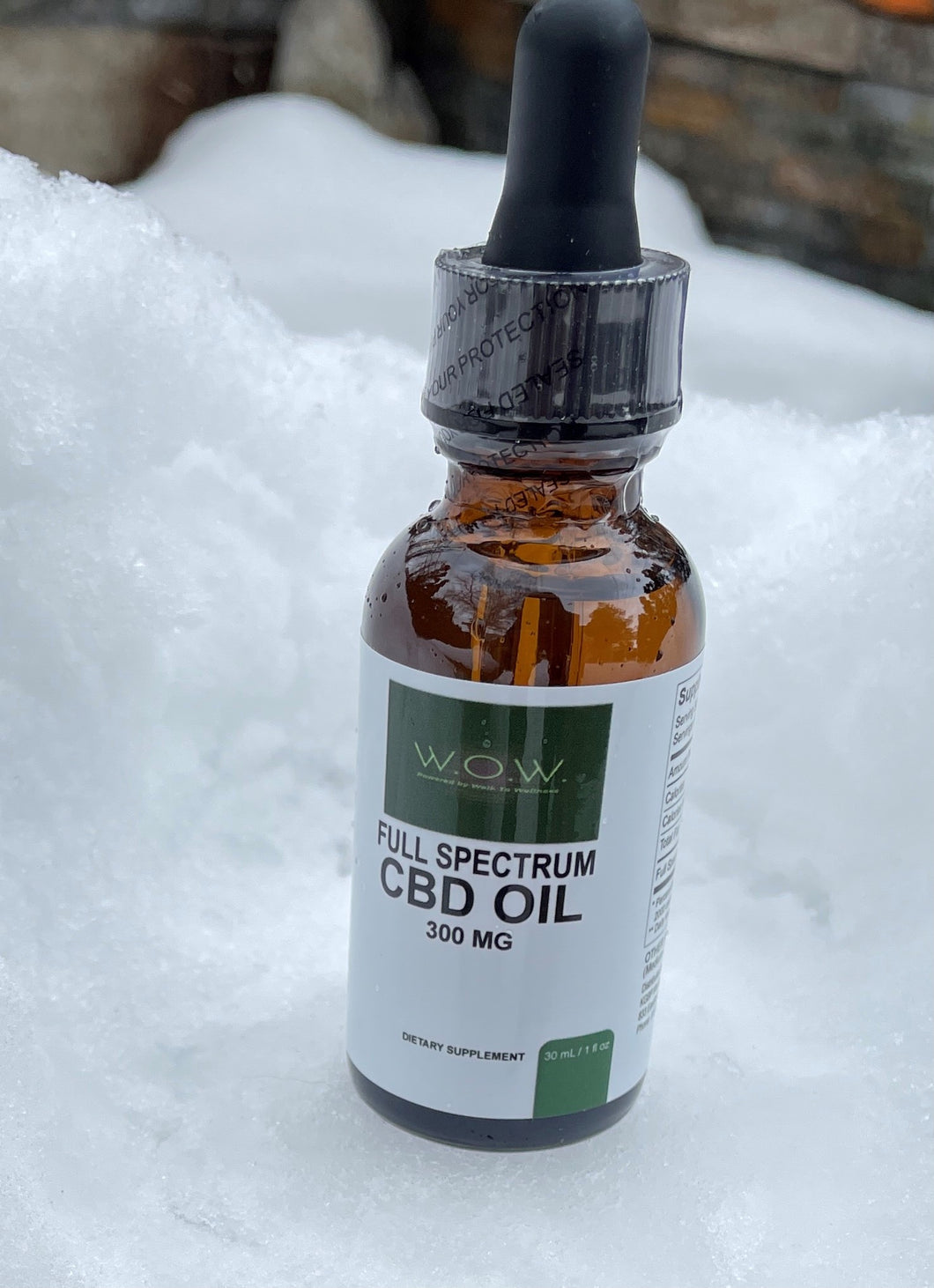 W.O.W. 300mg Full Spectrum CBD Oil